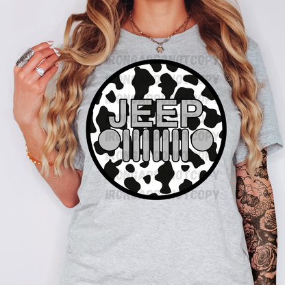 Cow Print Tee