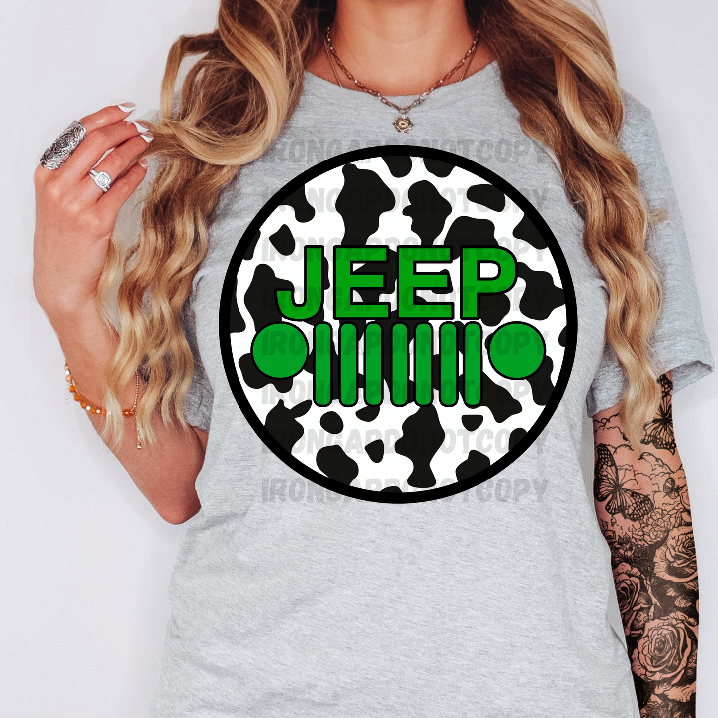Cow Print Tee