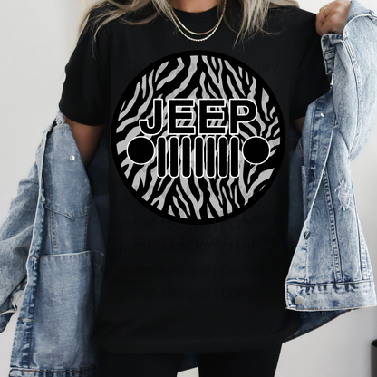 Zebra Print T-Shirt