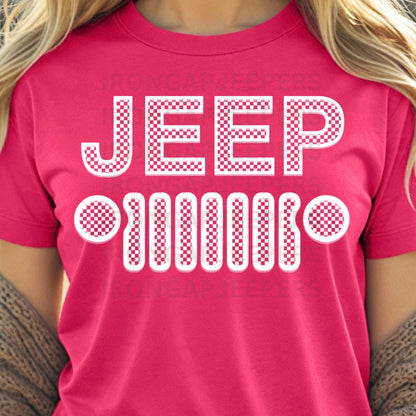 Checkered Grille Tee