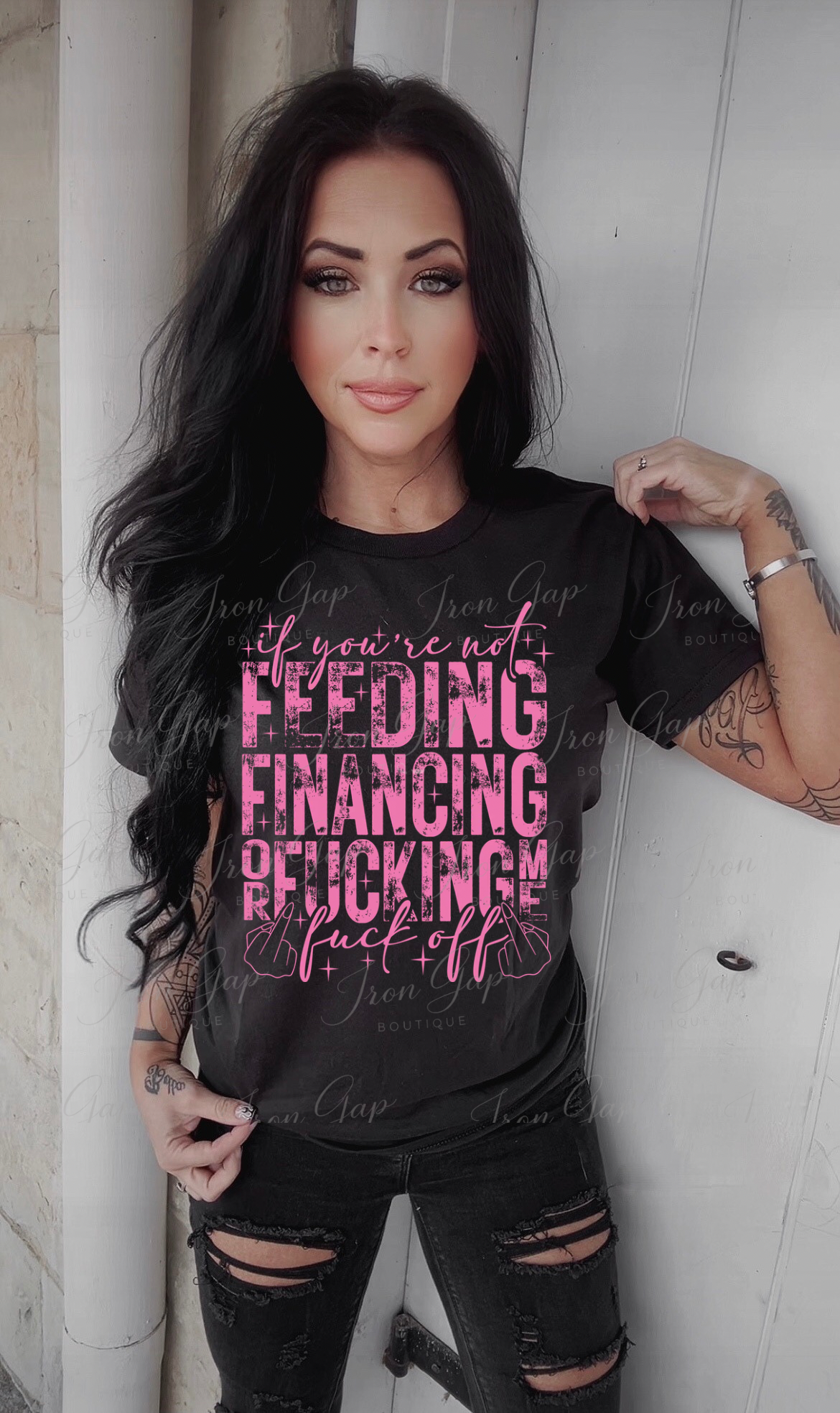 If You’re Not Feeding, Fing Or Financing Tee (4 Design Colors)