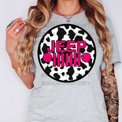 Cow Print Tee