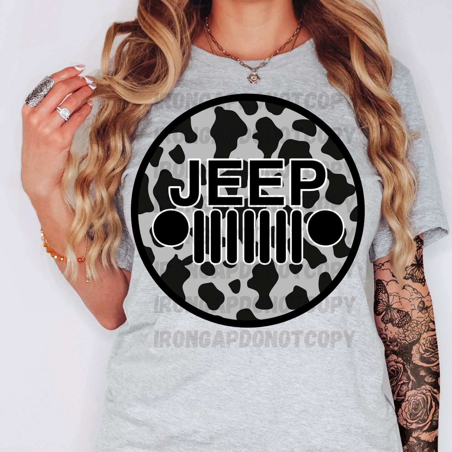 Cow Print Tee