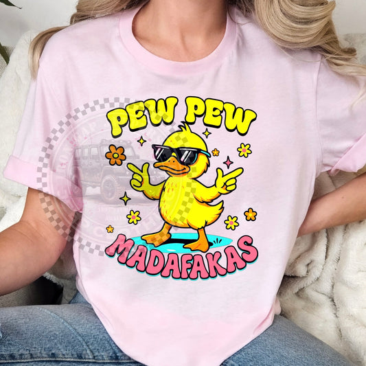 Pew Pew Madafakas Tee