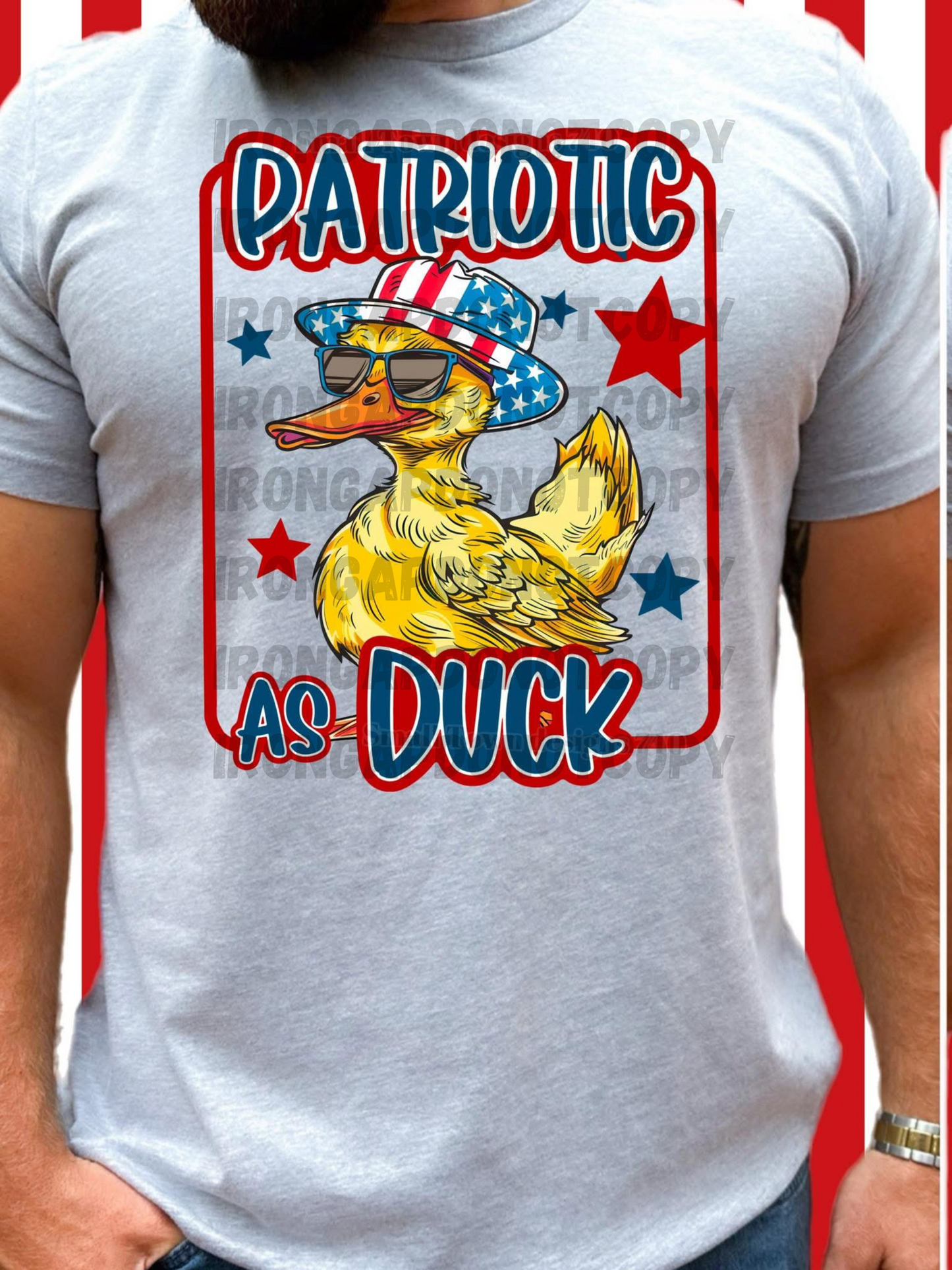 Patriotic As Duck T-Shirt