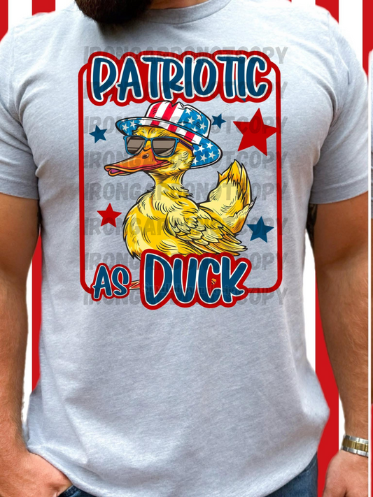 Patriotic As Duck T-Shirt