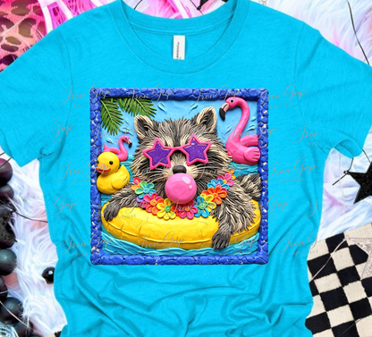 Raccoon Summer Tee
