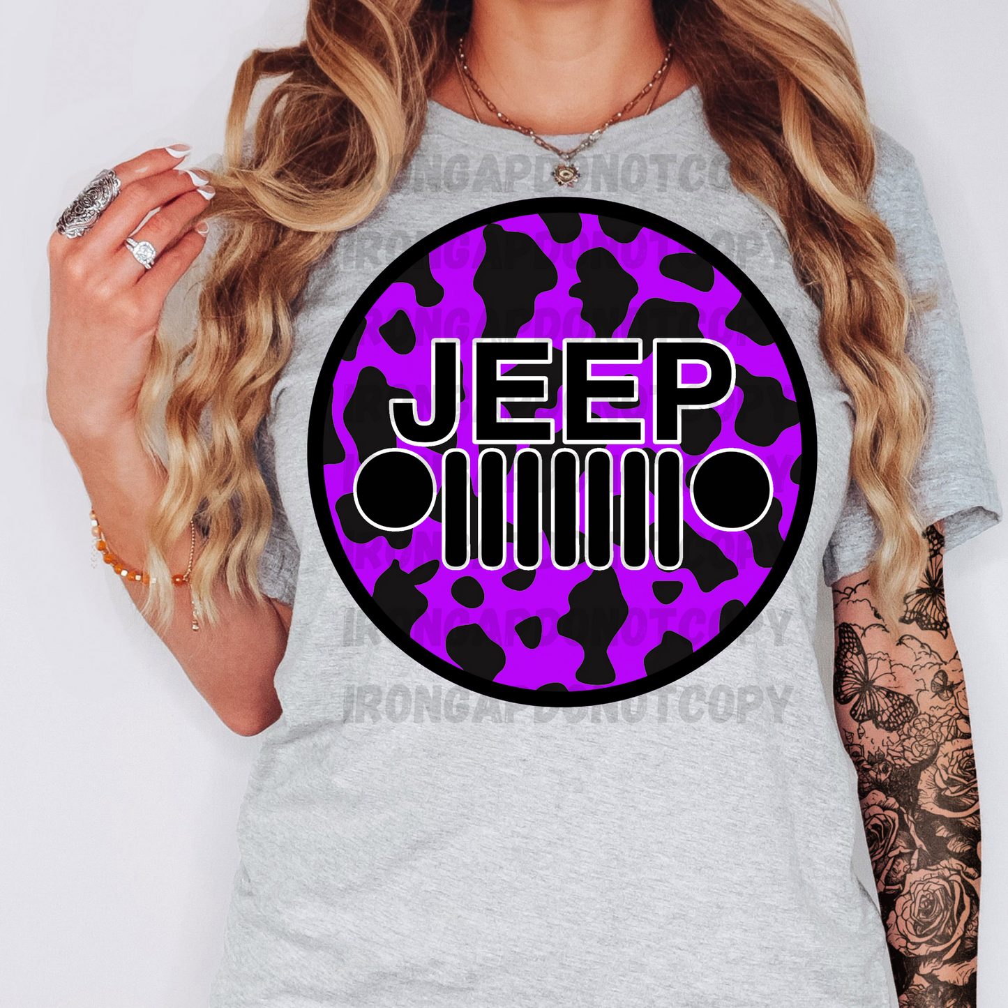 Cow Print Tee