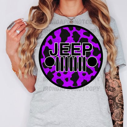 Cow Print Tee