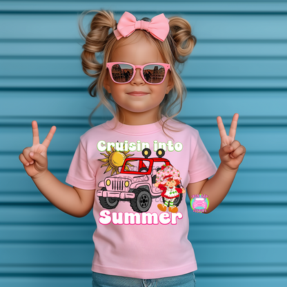 Crusin’ into Summer Tee-13 options(Toddler & Youth)