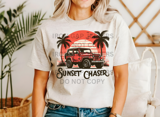 Sunset Chaser (Coral J) Tee