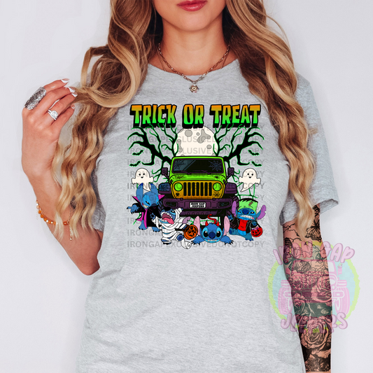 Stitch/TRICK OR TREAT Iron Gap Exclusive Tee