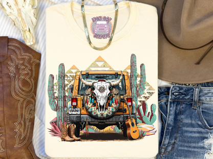 Western Tee (11 License Plate Country Artist Options)
