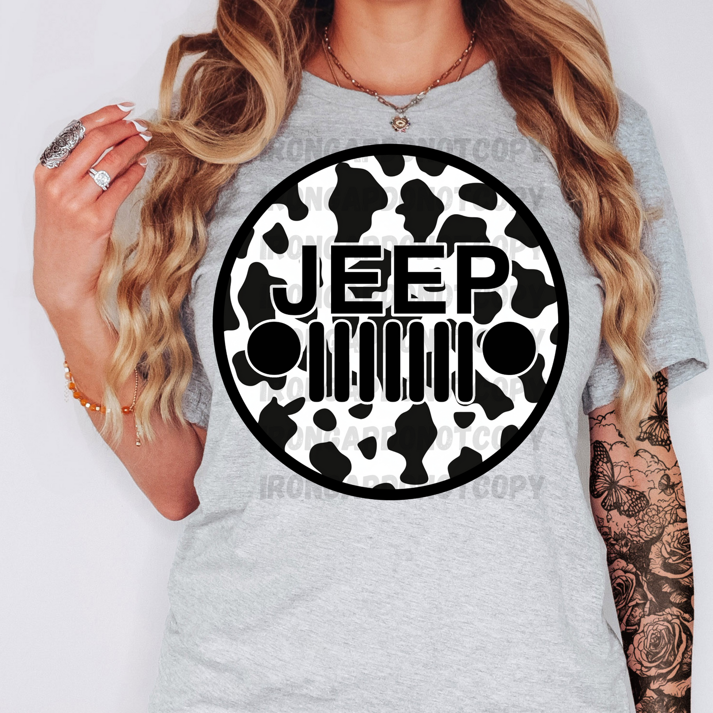 Cow Print Tee