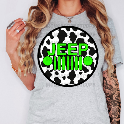 Cow Print Tee