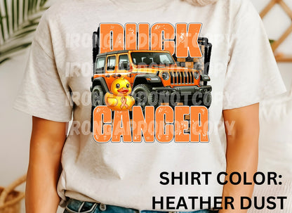 Duck Cancer (Orange Design) T-Shirt