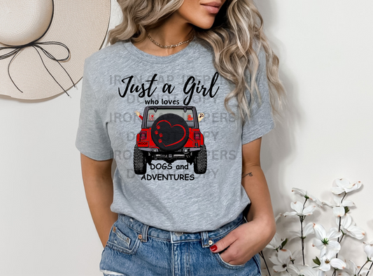 Dogs & Adventures T-shirt